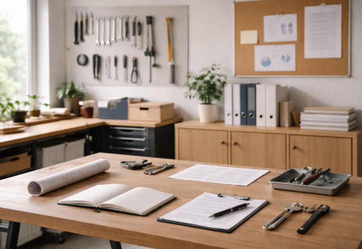 ムラムダムリのない整った職場環境を象徴するイメージ